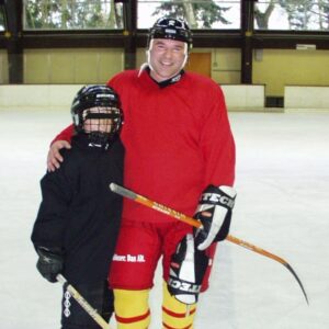 Eishockey Sohn Spaß